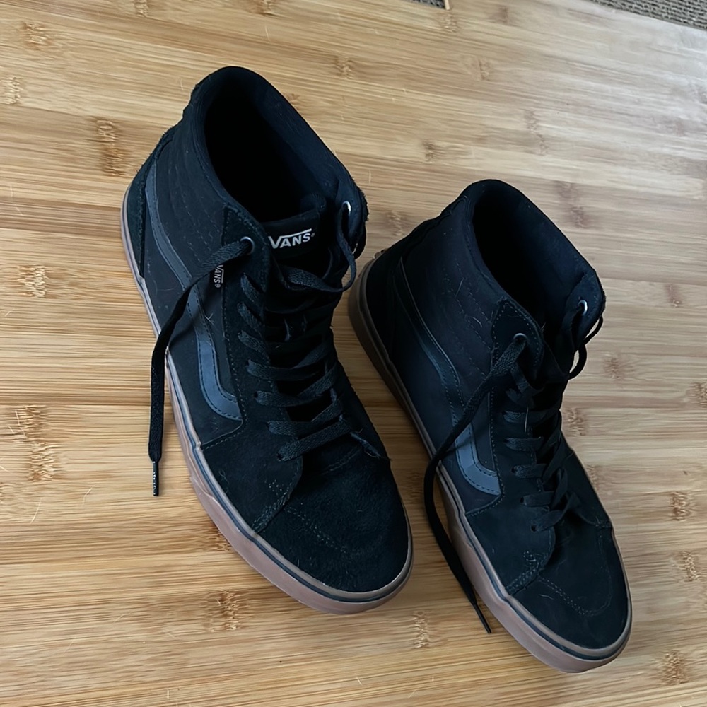 Black Suede Vans